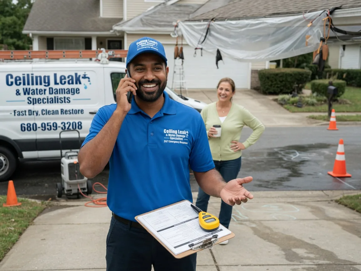 Ceiling Leak Cleanup Bovina Center, NY FAQs